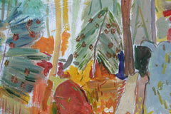 Original art for sale at UGallery.com | Forest near Pudding Hill by Robert Hofherr | $1,025 | acrylic painting | 24' h x 30' w | thumbnail 4