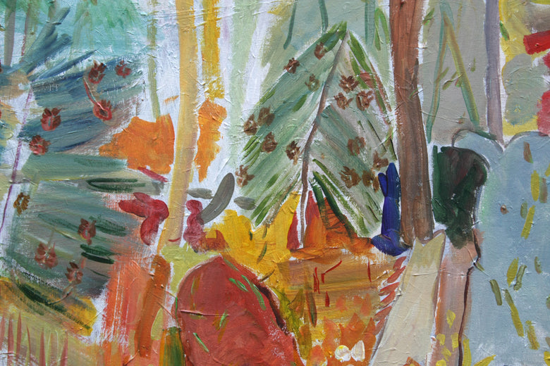 Forest near Pudding Hill by Robert Hofherr |   Closeup View of Artwork 