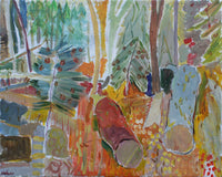 Original art for sale at UGallery.com | Forest near Pudding Hill by Robert Hofherr | $1,025 | acrylic painting | 24' h x 30' w | thumbnail 1
