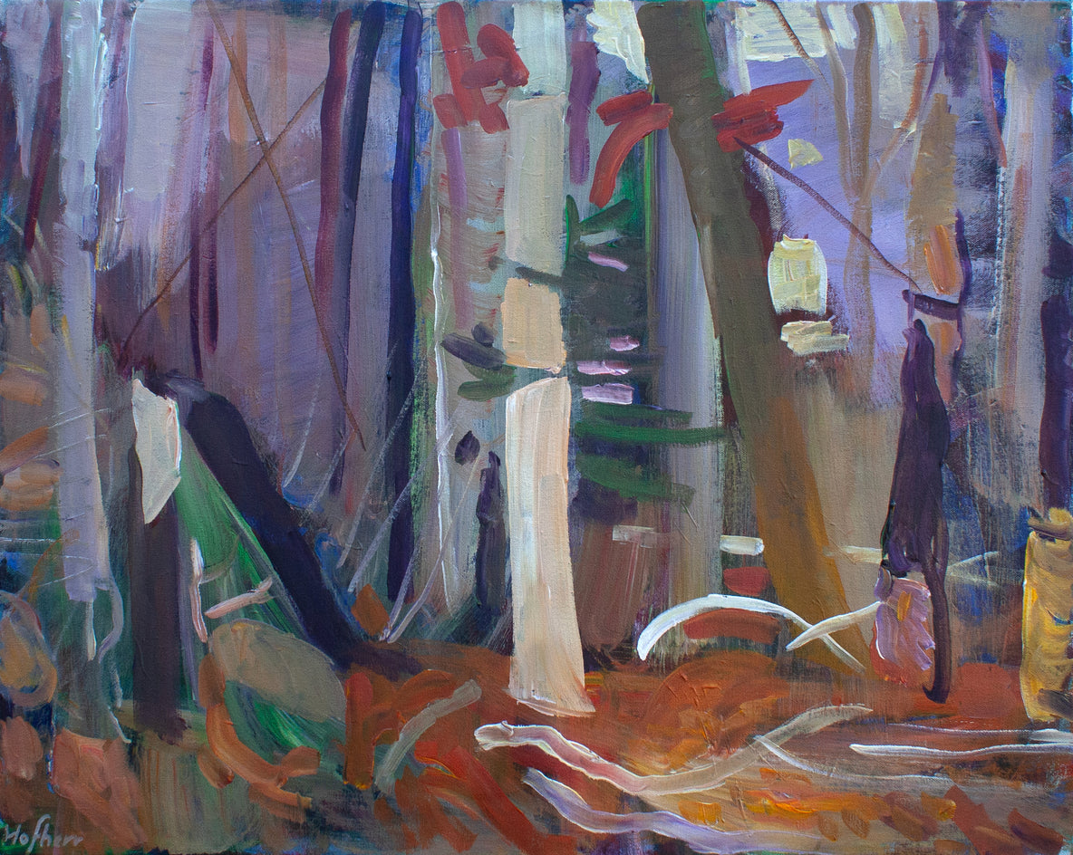 Forest Study #5 by Robert Hofherr |  Artwork Main Image 