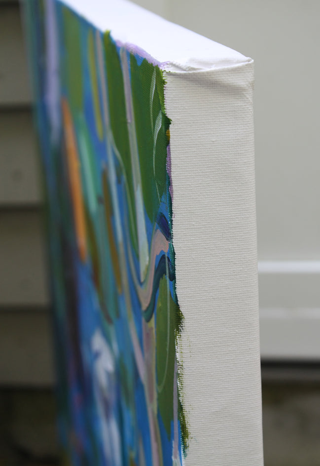 Forgotten but Not Gone by Robert Hofherr |  Side View of Artwork 