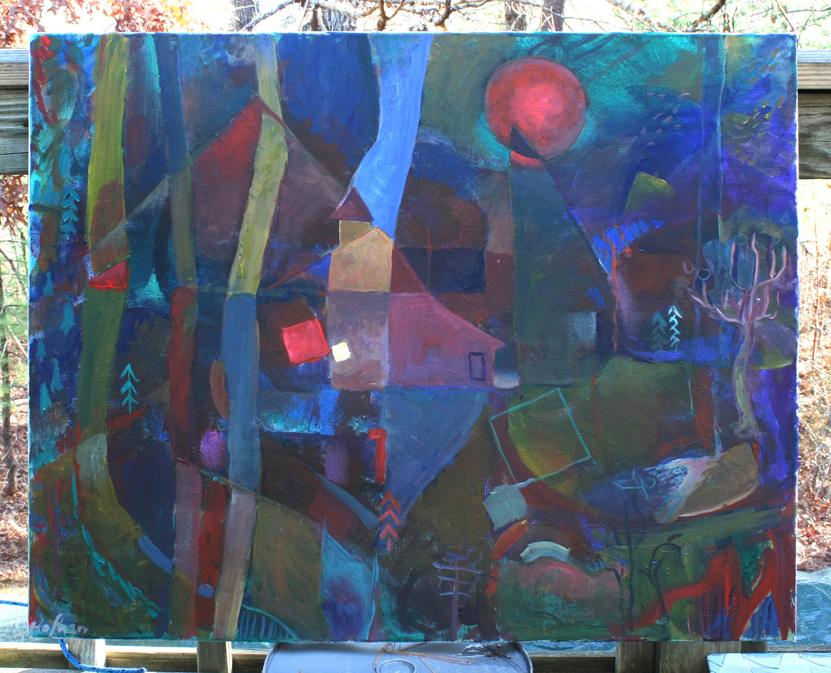 Four in the Morning by Robert Hofherr |  Context View of Artwork 