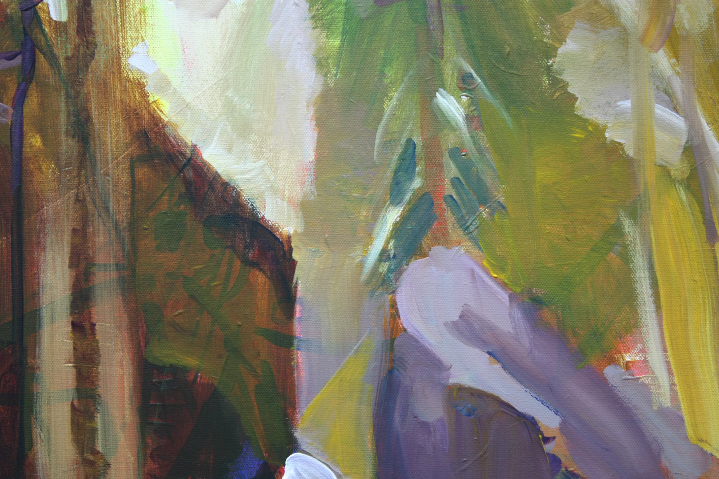 Gilbert Hills by Robert Hofherr |  Closeup View of Artwork 