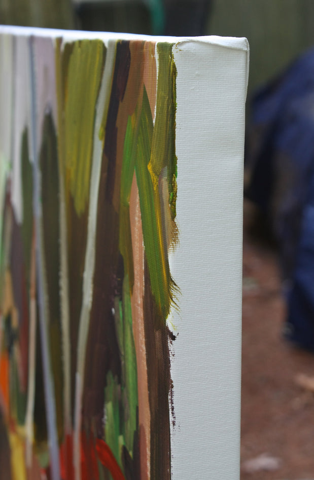 Going Somewhere by Robert Hofherr |  Side View of Artwork 