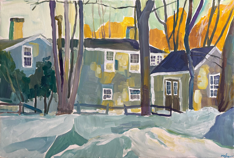 Grey Colonial by Robert Hofherr |  Artwork Main Image 