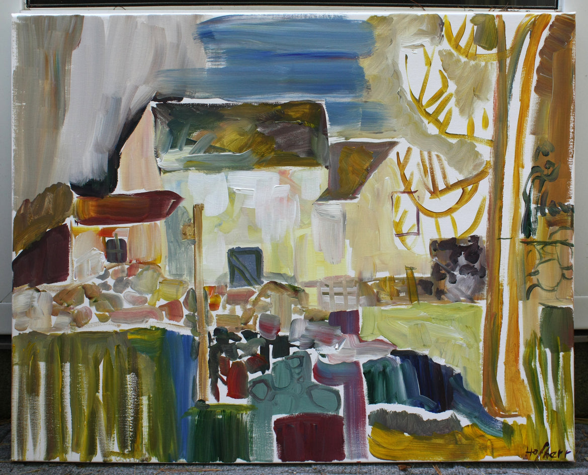 In the Dales by Robert Hofherr |  Context View of Artwork 