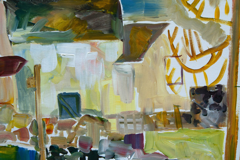 In the Dales by Robert Hofherr |   Closeup View of Artwork 