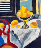 Original art for sale at UGallery.com | Interior with Lemons by Robert Hofherr | $1,225 | acrylic painting | 30' h x 24' w | thumbnail 4