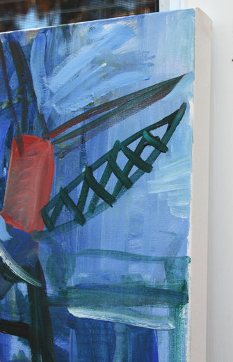 Loading and Unloading by Robert Hofherr |  Side View of Artwork 