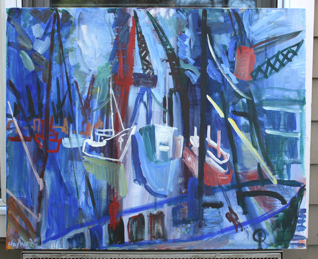 Loading and Unloading by Robert Hofherr |  Context View of Artwork 