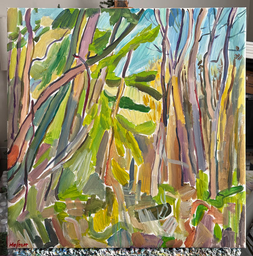 Marsh Near the South River by Robert Hofherr |  Context View of Artwork 