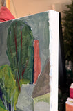 Original art for sale at UGallery.com | New Harbor, Maine by Robert Hofherr | $1,100 | acrylic painting | 24' h x 24' w | thumbnail 2