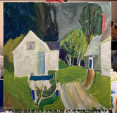 Original art for sale at UGallery.com | New Harbor, Maine by Robert Hofherr | $1,100 | acrylic painting | 24' h x 24' w | thumbnail 3