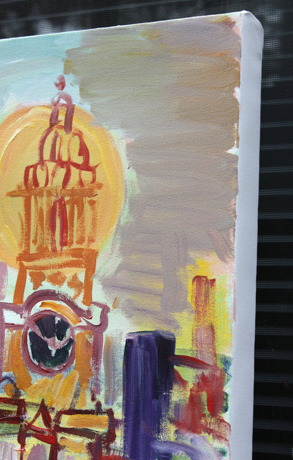 Ode to St. Paul by Robert Hofherr |  Side View of Artwork 