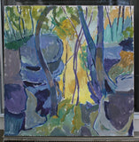 Original art for sale at UGallery.com | Outcrop by Robert Hofherr | $1,025 | acrylic painting | 24' h x 24' w | thumbnail 3