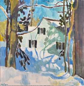 acrylic painting by Robert Hofherr titled Patterns