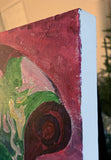 Original art for sale at UGallery.com | Peaches and Pear by Robert Hofherr | $1,275 | acrylic painting | 24' h x 30' w | thumbnail 2