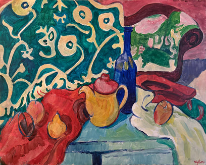 Peaches and Pear by Robert Hofherr | Artwork Main Image