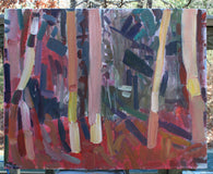 Original art for sale at UGallery.com | Pine Woods by Robert Hofherr | $1,275 | acrylic painting | 24' h x 30' w | thumbnail 3