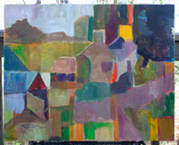 Original art for sale at UGallery.com | Relics by Robert Hofherr | $1,375 | acrylic painting | 24' h x 30' w | thumbnail 3