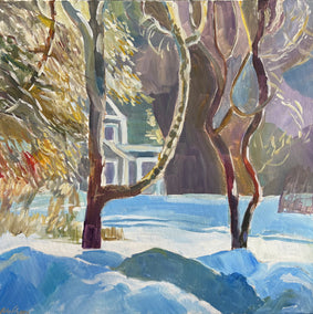 acrylic painting by Robert Hofherr titled Rise and Shine