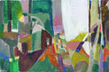 Original art for sale at UGallery.com | Ruin in a Wood by Robert Hofherr | $1,125 | acrylic painting | 20' h x 30' w | thumbnail 1