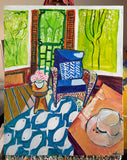 Original art for sale at UGallery.com | Screened Porch by Robert Hofherr | $1,175 | acrylic painting | 30' h x 24' w | thumbnail 3