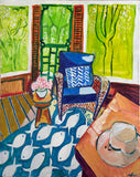 Original art for sale at UGallery.com | Screened Porch by Robert Hofherr | $1,175 | acrylic painting | 30' h x 24' w | thumbnail 1