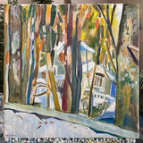 Original art for sale at UGallery.com | Sunlight on Trees by Robert Hofherr | $950 | acrylic painting | 24' h x 24' w | thumbnail 3