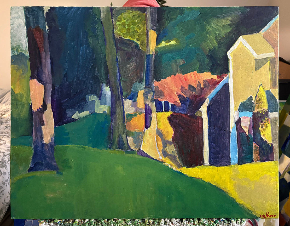 Sunup by Robert Hofherr |  Context View of Artwork 