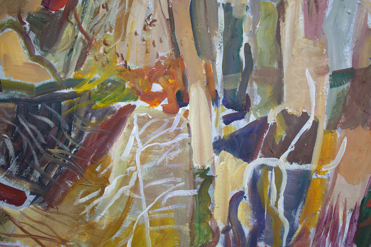 Sylvan Study by Robert Hofherr |  Closeup View of Artwork 