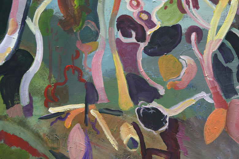 The Long Forest by Robert Hofherr |   Closeup View of Artwork 