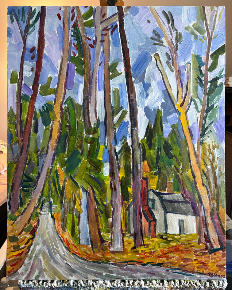 The Road Less Traveled by Robert Hofherr |  Context View of Artwork 