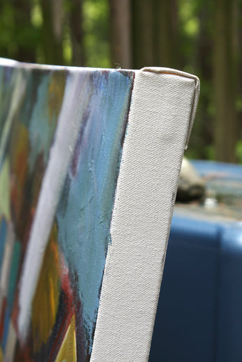 The Structure Is the Meaning by Robert Hofherr |  Side View of Artwork 