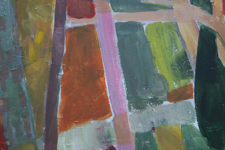 Wandering Wood by Robert Hofherr |   Closeup View of Artwork 