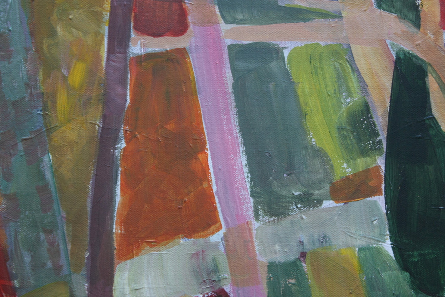 Wandering Wood by Robert Hofherr |  Closeup View of Artwork 