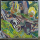 Original art for sale at UGallery.com | Woodpile by Robert Hofherr | $1,100 | acrylic painting | 24' h x 24' w | thumbnail 3