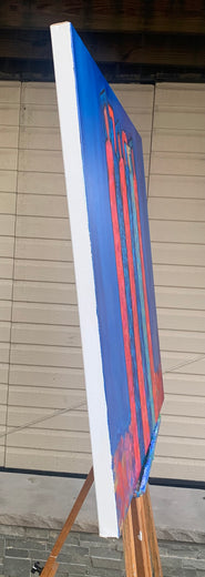 A World of Our Own by Robin Okun |  Side View of Artwork 