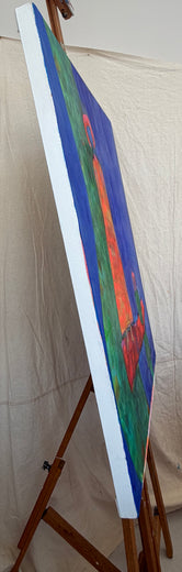 Do You See What I See by Robin Okun |  Side View of Artwork 