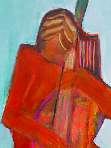 The Color of Music by Robin Okun |   Closeup View of Artwork 