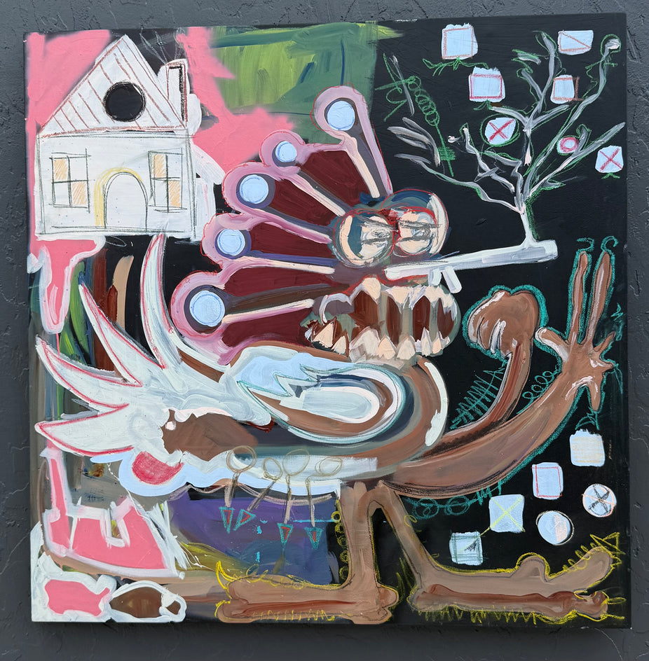 Homebound Creature by Rodion Gilmitdinov |  Context View of Artwork 