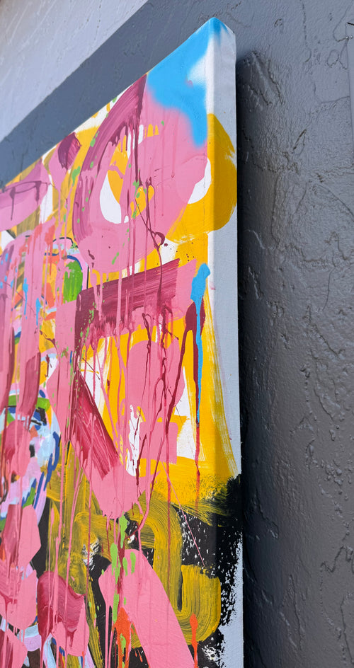 Syntax of Emotion by Rodion Gilmitdinov |  Side View of Artwork 