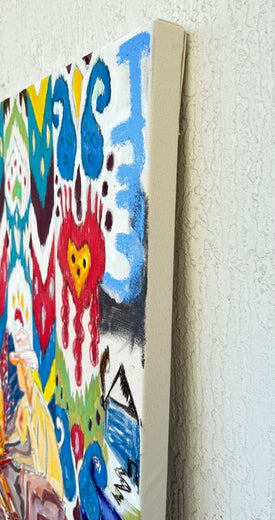 The Campfire as Archive by Rodion Gilmitdinov |  Side View of Artwork 