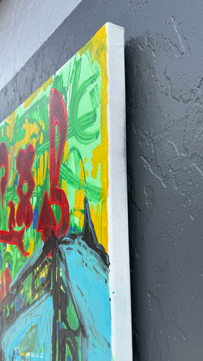 The City That Listens by Rodion Gilmitdinov |  Side View of Artwork 