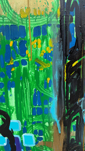 The City That Listens by Rodion Gilmitdinov |   Closeup View of Artwork 