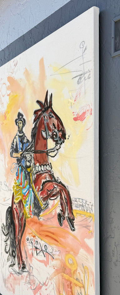 The Motion Keeper by Rodion Gilmitdinov |  Side View of Artwork 