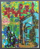 Original art for sale at UGallery.com | Where Time Remembers by Rodion Gilmitdinov | $4,500 | mixed media artwork | 60' h x 48' w | thumbnail 3