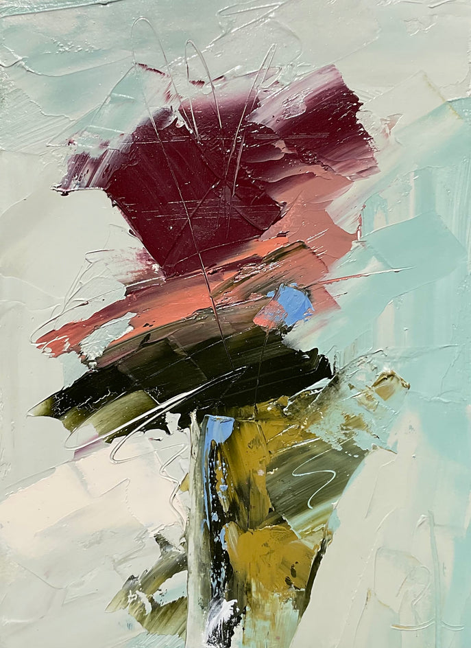 Blossoms of Abstraction, II by Ronda Waiksnis |  Artwork Main Image 