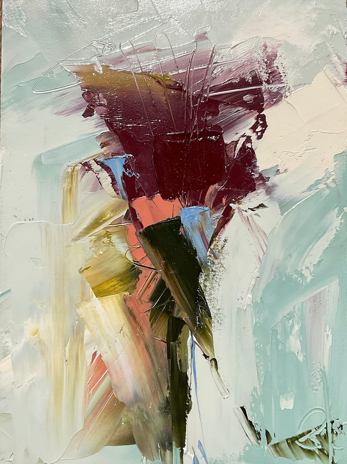 A Flower in Motion by Ronda Waiksnis |  Artwork Main Image 