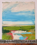 Original art for sale at UGallery.com | Afternoon View by Ronda Waiksnis | $325 | oil painting | 11' h x 10' w | thumbnail 3